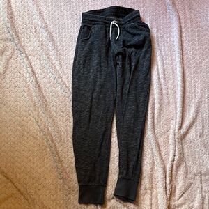 Old Navy Black Joggers Elastic Waistband Soft Fabric